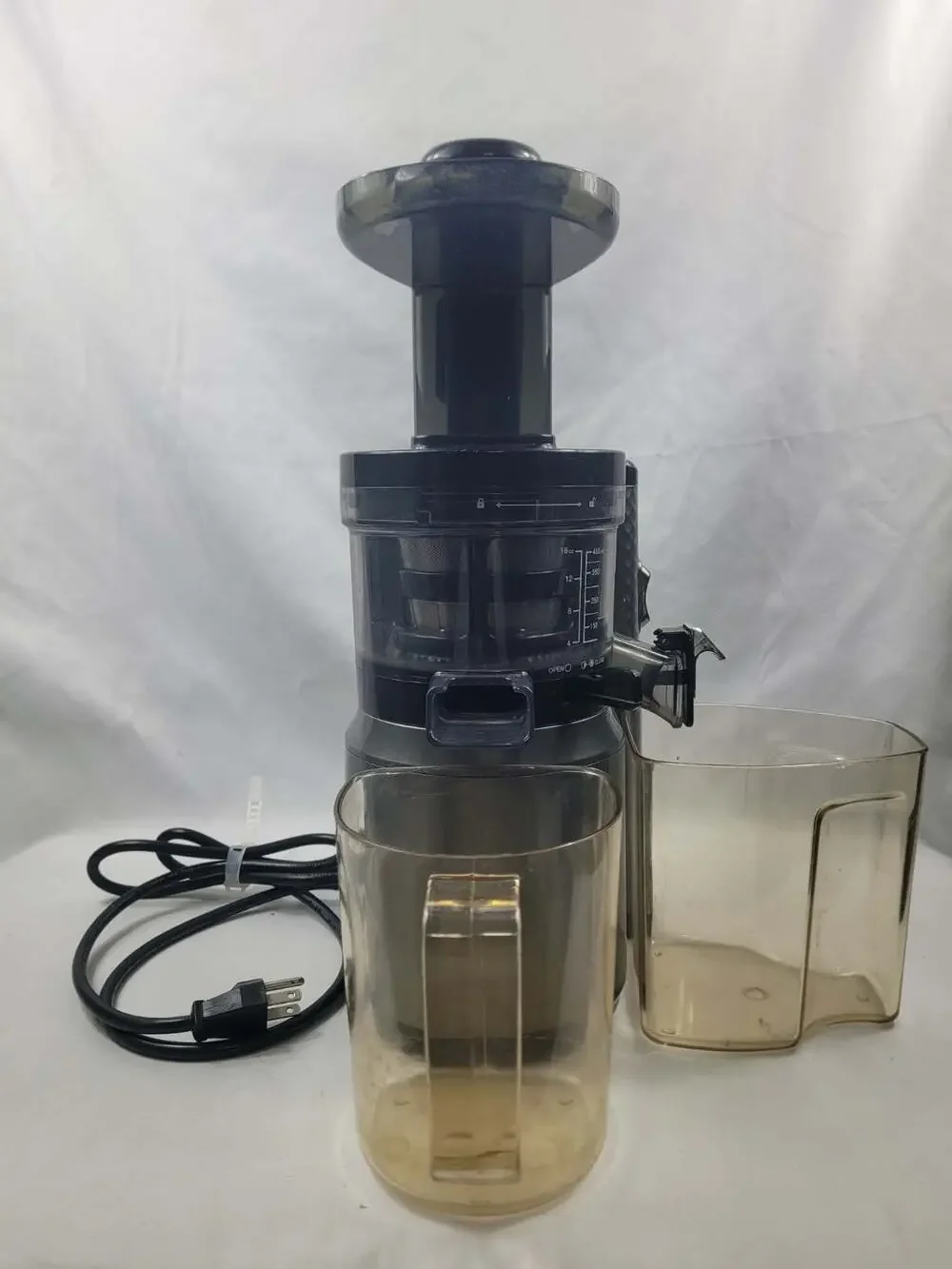 Nama SJ100 Cold Press Juicer 150W Silver& Black All Parts Included- Working